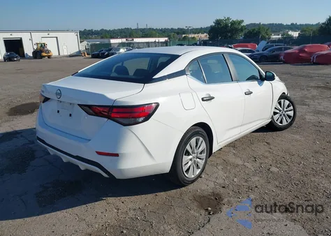 2024 Nissan Sentra S Xtronic Cvt z USA, uszkodzony, nr VIN 3N1AB8BV4RY218194